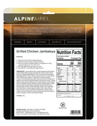AlpineAire Grilled Chicken Jambalaya